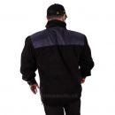Polícia Hi-Q Flisová bunda čierna s nášivkami