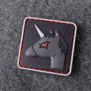 Angry Unicorn 3D nášivka PVC JTG 3x3cm