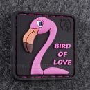 Bird of Love 3D nášivka PVC JTG 3x3cm