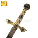 Templársky meč Sword Gold Templar Toledo Imperial 32110