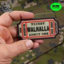 WALHALLA Ticket GID 3D nášivka PVC JTG