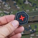 Medic Tactical RED 3D nášivka PVC JTG Hexagon