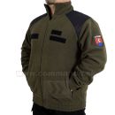 Obrázok 9. Polícia Hi-Q Flisová bunda olivovo zelená s nášivkami