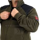 Obrázok 4. Polícia Hi-Q Flisová bunda olivovo zelená s nášivkami