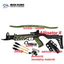 Pištoľová kuša ALLIGATOR II 80 Lbs pistol Cobra Green System Crossbow