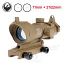 Kolimátor Dragon A.C.O.G. Dot Sight Tan