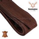 REMINGTON kožený opasok 115cm hnedý Mens Belt