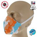 Ochranná maska Orange Camo 2+1 vrstvové