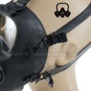 PL plynová ochranná maska MP5 s filtrom čierna