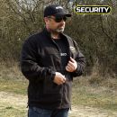 Security SBS Bunda flisova žltá výšivka Jacket Fleece