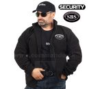 Security SBS Bunda flisova biela výšivka Jacket Fleece