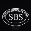 Security SBS Bunda flisova biela výšivka Jacket Fleece