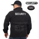 Security SBS Bunda flisova biela výšivka Jacket Fleece