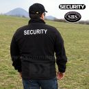 Security SBS Bunda flisova biela výšivka Jacket Fleece