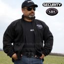 Security SBS Bunda flisova biela výšivka Jacket Fleece