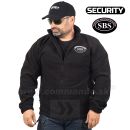 Security SBS Bunda flisova biela výšivka Jacket Fleece