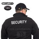 Security SBS Bunda flisova biela výšivka Jacket Fleece