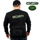 Security SBS Mikina s neónovou výšivkou Essential