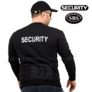 Security SBS Mikina s bielou výšivkou Essential