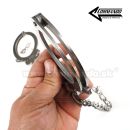 Putá na nohy Extra Heavy Duty 44cm Legcuffs Stainless Steel