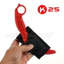 K25 Karambit tréningový 32335 gumený červený