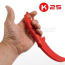 K25 Karambit tréningový 32335 gumený červený