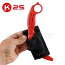 K25 Karambit tréningový 32335 gumený červený