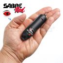 Obranný slzný sprej SPITFIRE čierna kľúčenka Sabre Red
