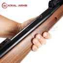 Vzduchovka KRAL ARMS N-07 Walnut Wood 4,5mm COMBO Hawke Vantage 3-9x40 AO