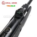 Vzduchovka KRAL ARMS N-07 Skull 4,5mm COMBO Hawke Vantage 3-9x40 AO