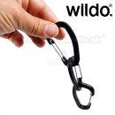 WILDO® Karabínky 3x set čierne Carabiner Accessory