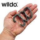 WILDO® Karabínky 3x set zelené Carabiner Accessory