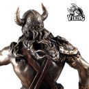 Viking na lodi 24cm soška 708-7655