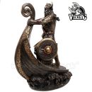 Viking na lodi 24cm soška 708-7655