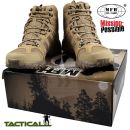 COMBAT Tactical Boots MFH Coyote Tan obuv