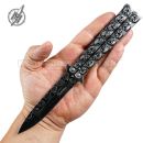 Martinez Motýlik Skull Stone Balisong zatvárací nôž 02184