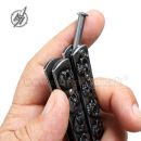 Martinez Motýlik Skull Stone Balisong zatvárací nôž 02184