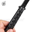 Martinez Motýlik Skull Stone Balisong zatvárací nôž 02184