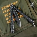 Martinez Motýlik Chain Stone Balisong zatvárací nôž 02183