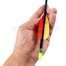 Šíp sklolaminát 28" kovový hrot pre luk Ø7mm 1ks Fiberglass Arrow