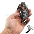 Obrázok 2. Karambit Skull Fighter X73 zatvárací nôž s clipom