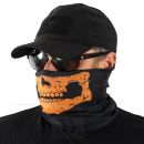 Obrázok 2. Orange Skull Multifunkčná šatka Bufka Kruhový šál