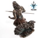 Poseidon a trojzubec starogrécky boh 20cm soška 708-7308