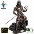 Poseidon a trojzubec starogrécky boh 20cm soška 708-7308