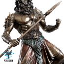 Poseidon a trojzubec starogrécky boh 20cm soška 708-7308