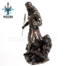 Poseidon a trojzubec starogrécky boh 20cm soška 708-7308