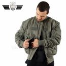 US Tactical Pilot Jacket zelená bomberka Olive Green