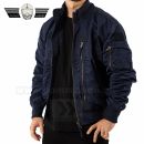 US Tactical Pilot Jacket modrá bomberka Dark Blue