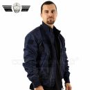 US Tactical Pilot Jacket modrá bomberka Dark Blue