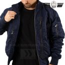 US Tactical Pilot Jacket modrá bomberka Dark Blue